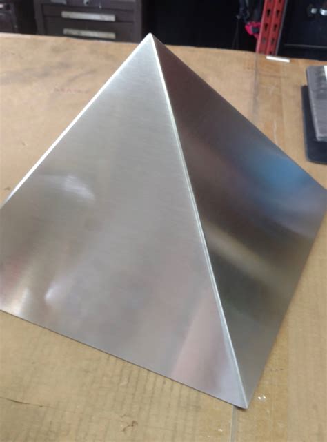 perfect sheet metal pyramid